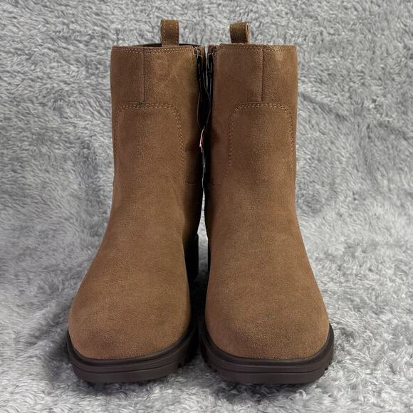 Blondo Coppa Waterproof Ankle Boot Brown Suede Women's Size 8 - Picture 3 of 8